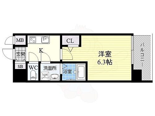 Ｓ－ＲＥＳＩＤＥＮＣＥ新大阪Ｒｉｄｅｎｔｅ 10階 1K 賃貸物件詳細