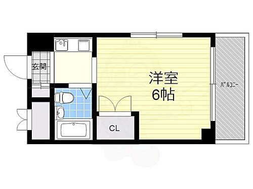 大阪府大阪市東淀川区柴島1丁目2番6号 西中島南方駅 1K マンション 賃貸物件詳細