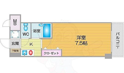 大阪府大阪市西成区玉出東1丁目11番5号 岸里玉出駅 1K マンション 賃貸物件詳細