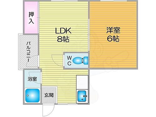 大阪府大阪市西成区北津守4丁目 津守駅 1LDK マンション 賃貸物件詳細