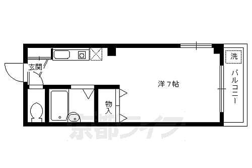 京都府京都市上京区今出川通室町西入上る畠山町 今出川駅 1K マンション 賃貸物件詳細