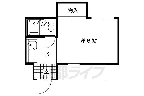 京都府京都市上京区裏門通一条下る南新在家町 今出川駅 1K マンション 賃貸物件詳細