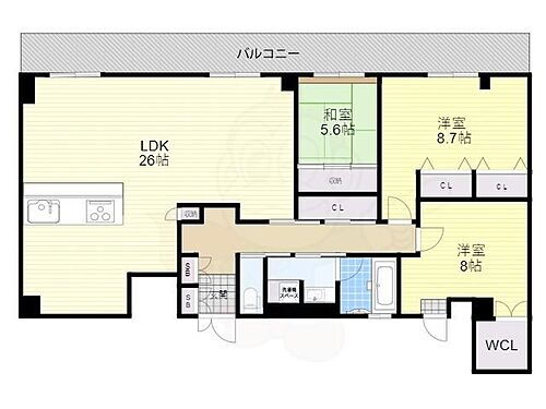 大阪府茨木市元町 茨木市駅 3LDK マンション 賃貸物件詳細