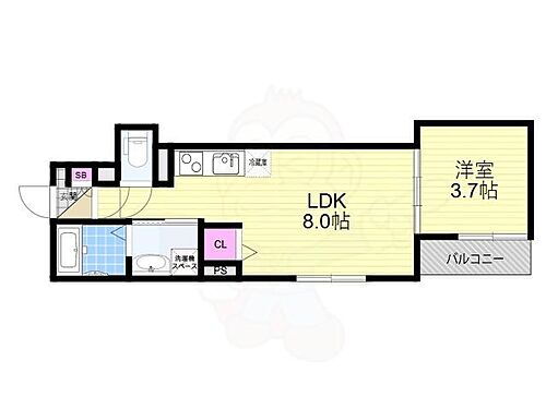 大阪府大阪市東淀川区東中島3丁目 崇禅寺駅 1LDK マンション 賃貸物件詳細