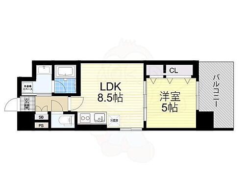 大阪府大阪市東淀川区豊新4丁目 上新庄駅 1LDK マンション 賃貸物件詳細