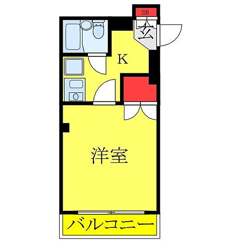 東京都北区赤羽1丁目 赤羽駅 1K マンション 賃貸物件詳細