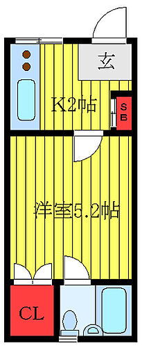 東京都板橋区双葉町 板橋本町駅 1K アパート 賃貸物件詳細