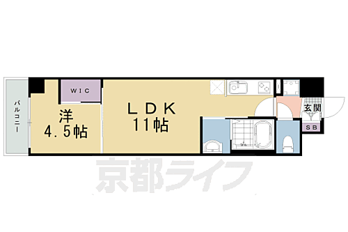 京都府京都市南区八条源町 京都駅 1LDK マンション 賃貸物件詳細