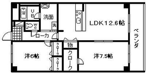 大阪府岸和田市西之内町 和泉大宮駅 2LDK マンション 賃貸物件詳細