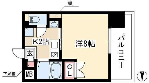 愛知県名古屋市中区上前津2丁目1-14 上前津駅 1K マンション 賃貸物件詳細