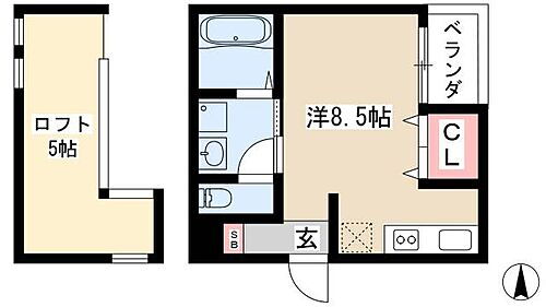 愛知県名古屋市中村区名楽町2丁目12 中村日赤駅 ワンルーム アパート 賃貸物件詳細