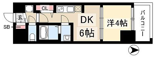 愛知県名古屋市中区上前津1丁目1404-2 上前津駅 1DK マンション 賃貸物件詳細