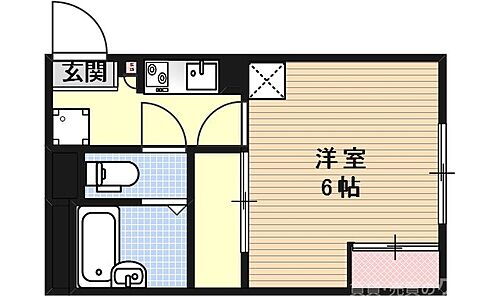 京都府京都市下京区瀬戸屋町 大宮駅 1K アパート 賃貸物件詳細