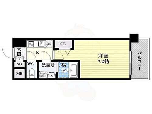 Ｓ－ＲＥＳＩＤＥＮＣＥ新大阪ＷＥＳＴ 13階 1K 賃貸物件詳細