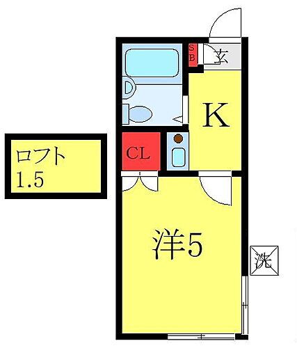 東京都板橋区板橋3丁目 板橋区役所前駅 1K アパート 賃貸物件詳細