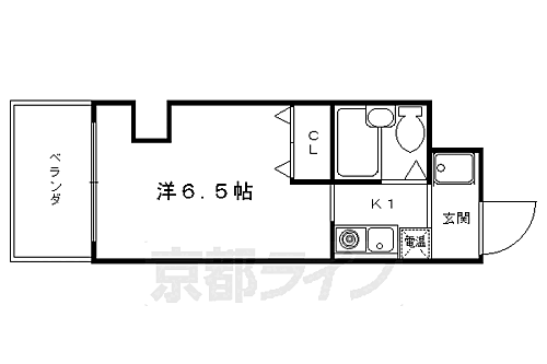 京都府京都市下京区大坂町 五条駅 1K マンション 賃貸物件詳細