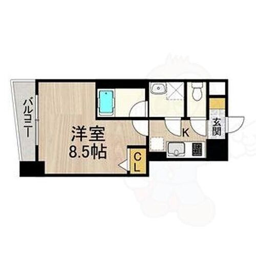 滋賀県大津市浜大津１丁目 びわ湖浜大津駅 1K マンション 賃貸物件詳細