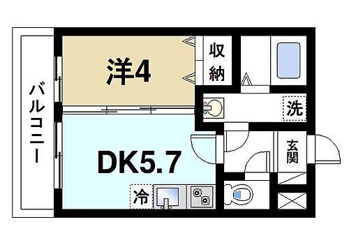 奈良県奈良市大森町 奈良駅 1DK アパート 賃貸物件詳細