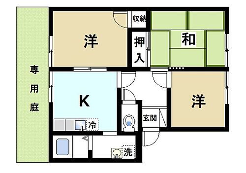 奈良県大和郡山市額田部北町 平端駅 3K アパート 賃貸物件詳細