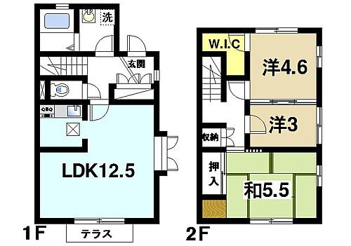  3LDKの間取りです