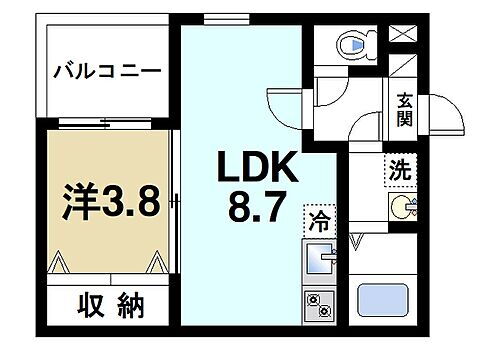 奈良県奈良市大森町 奈良駅 1LDK アパート 賃貸物件詳細