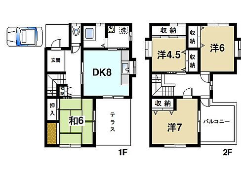 奈良県奈良市白毫寺町378-7 奈良駅 4DK 一戸建て 賃貸物件詳細