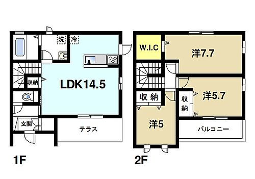 京都府相楽郡精華町光台8丁目 学研奈良登美ヶ丘駅 3LDK 一戸建て 賃貸物件詳細