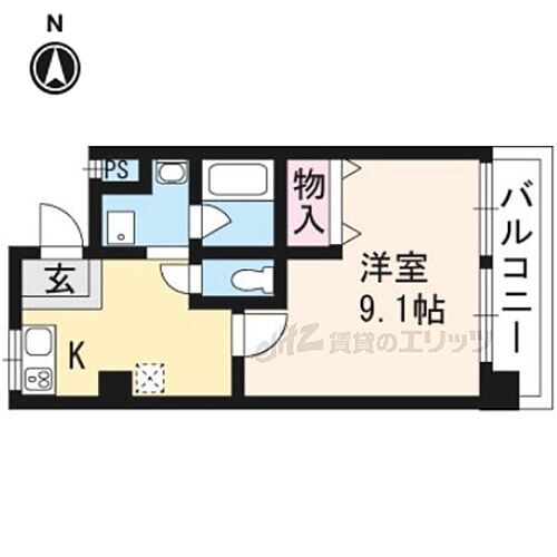 京都府京都市中京区西ノ京馬代町 円町駅 1K マンション 賃貸物件詳細