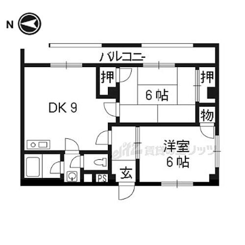 京都府京都市伏見区深草池ノ内町 賃貸マンション