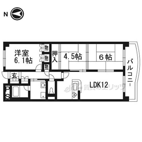 京都府宇治市槇島町月夜 宇治駅 3LDK マンション 賃貸物件詳細