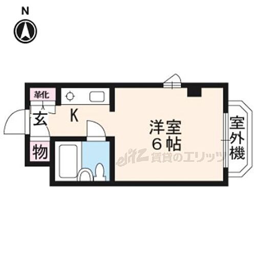 ＰＲＥＳＴＩＧＥ北山 3階 1K 賃貸物件詳細