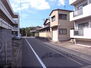 岡本アパート 前面道路
