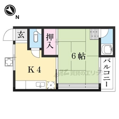 滋賀県大津市大江2丁目 瀬田駅 1K アパート 賃貸物件詳細
