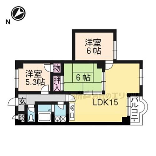 滋賀県大津市一里山３丁目 賃貸マンション