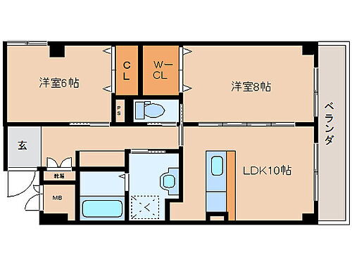 奈良県奈良市大森町 奈良駅 2LDK マンション 賃貸物件詳細