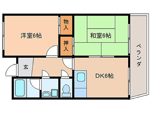 静岡県静岡市駿河区用宗3丁目 用宗駅 2DK マンション 賃貸物件詳細