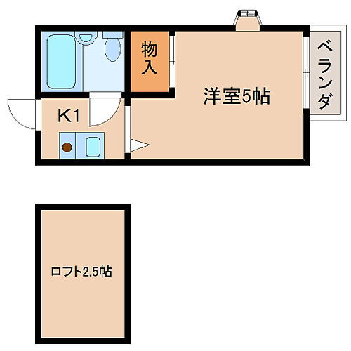 静岡県静岡市駿河区国吉田5丁目 県総合運動場駅 1K アパート 賃貸物件詳細