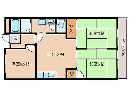 奈良県磯城郡川西町大字結崎 結崎駅 3LDK マンション 賃貸物件詳細