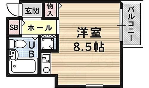 兵庫県神戸市中央区中山手通4丁目22番6号 県庁前駅 ワンルーム マンション 賃貸物件詳細