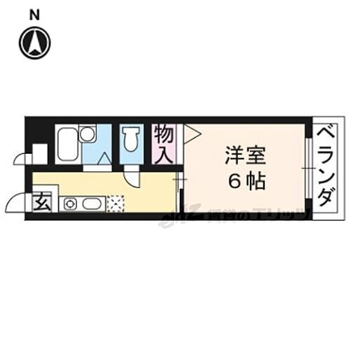 京都府京都市北区大宮南田尻町 北大路駅 1K アパート 賃貸物件詳細