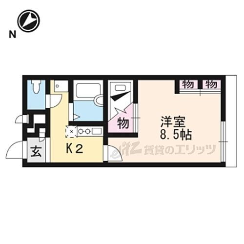 滋賀県草津市木川町 草津駅 1K アパート 賃貸物件詳細