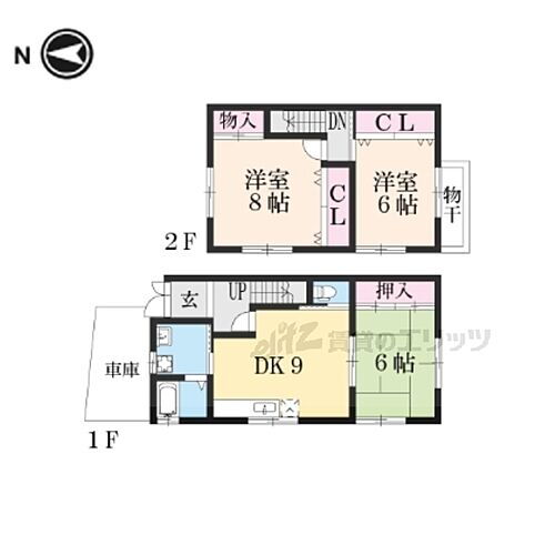 京都府京都市伏見区桃山町安芸山 六地蔵駅 3DK 一戸建て 賃貸物件詳細