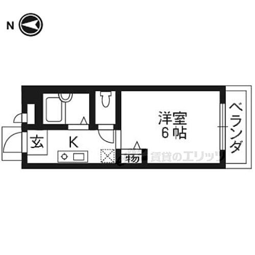 コージーハイツ 1階 ワンルーム 賃貸物件詳細