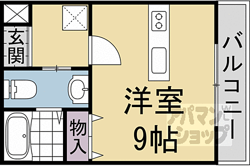 京都府京都市北区紫竹下芝本町 北大路駅 ワンルーム マンション 賃貸物件詳細