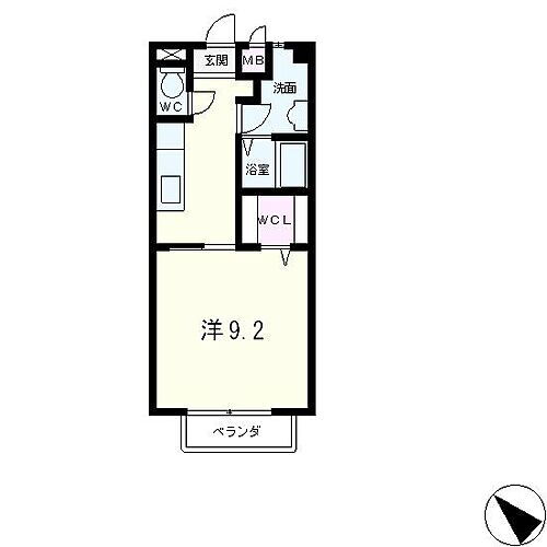 滋賀県守山市古高町 守山駅 1K マンション 賃貸物件詳細