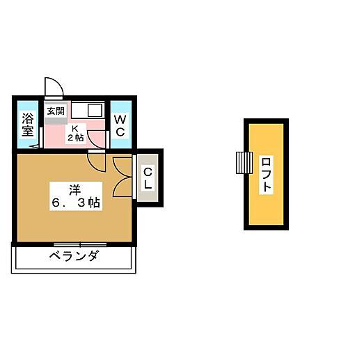 アティックハウス 1階 1K 賃貸物件詳細