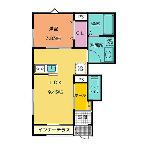 愛知県名古屋市中川区江松４丁目 賃貸アパート