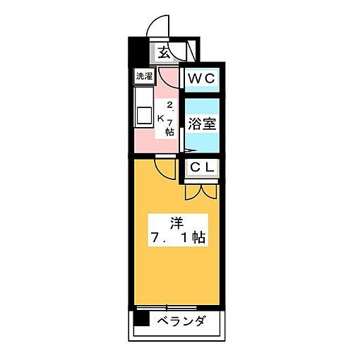 メゾンアソシエ鶴舞 4階 1K 賃貸物件詳細