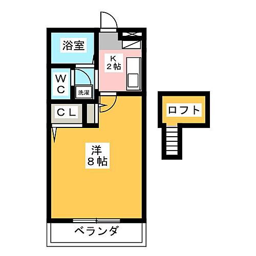 ＥＡＳＴみずほ 1階 1K 賃貸物件詳細