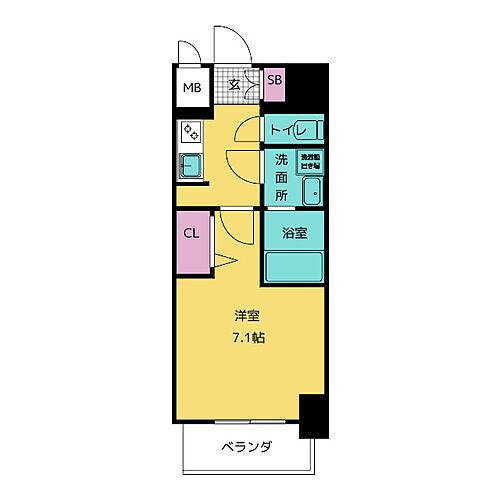 Ｓ－ＲＥＳＩＤＥＮＣＥ熱田一番 9階 1K 賃貸物件詳細